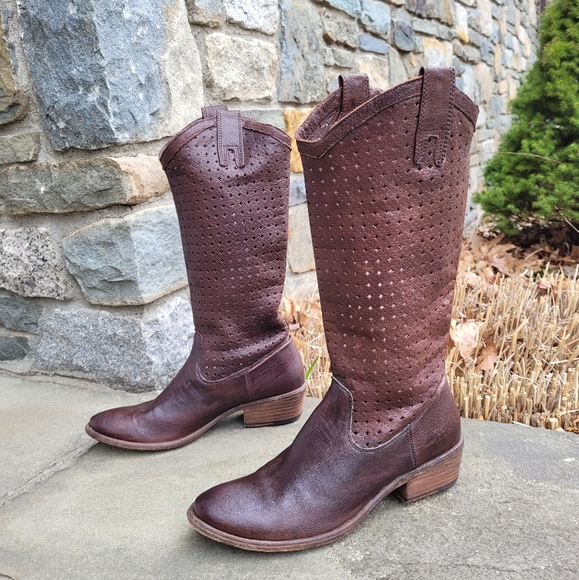 Frye Carson Rare perforated boots - Picture 1 of 16